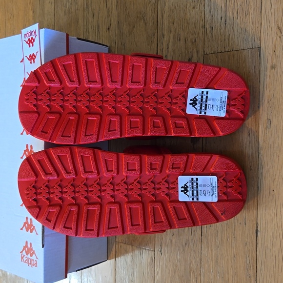 NIB KAPPA 222 BANDA ASTER 1 Red /White Unisex Adult's Size 10 - Picture 6 of 8